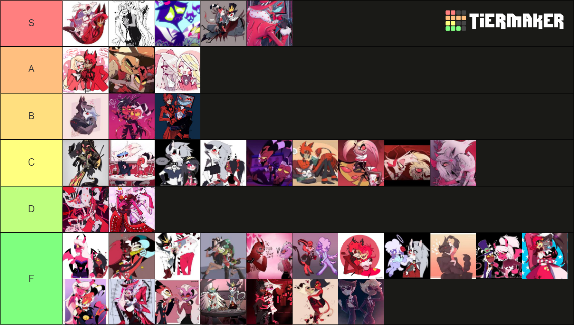 Hazbin Hotel Helluva Boss Ships Tier List Hazbin Hotel Official Amino