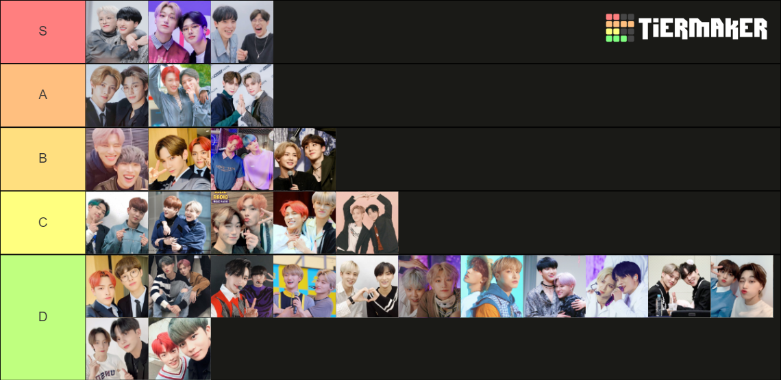 ATEEZ Ships Tier List Rankings) TierMaker