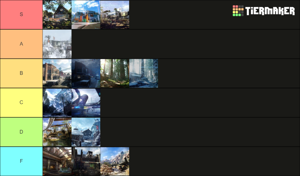 Bo3 Maps Tier List (Community Rankings) - TierMaker