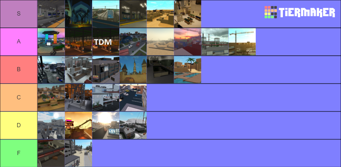 Phantom Forces Maps June 2023 Tier List (Community Rankings) - TierMaker