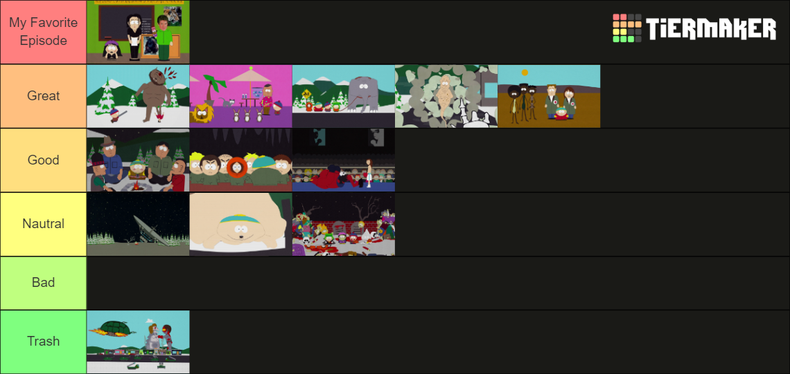 Best south park season
