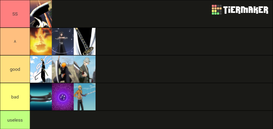 reaper 2 shikai Tier List Rankings) TierMaker