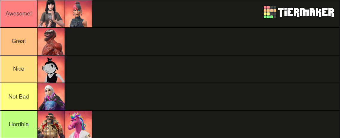 Ch2 S8 Battle Pass Skins Tier List Community Rankings Tiermaker