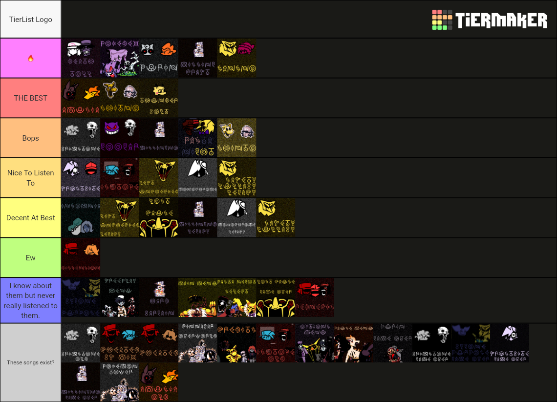 Hypno's Lullaby [V1, V2, Scrapped Songs And More!] Tier List (Community ...