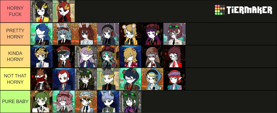 Tiermaker Extra Rows EXTRA + 2.5 + 0B Tier List (Community Rankings) - TierMaker