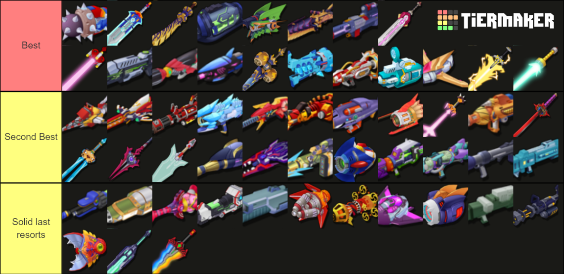 MegaMan X Dive Tier List (Community Rankings) - TierMaker