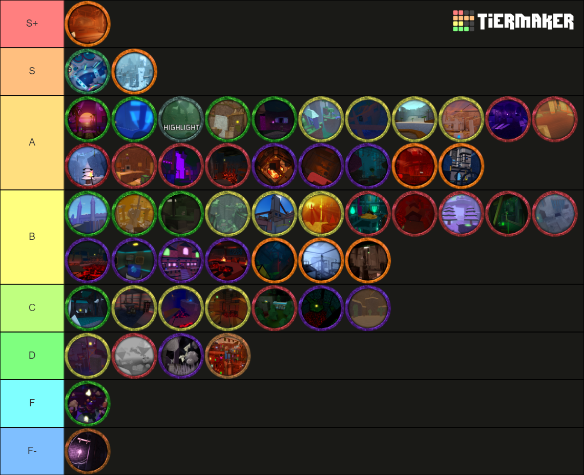 Fe2 All Maps As Of August 2023 Tier List Community Rankings Tiermaker