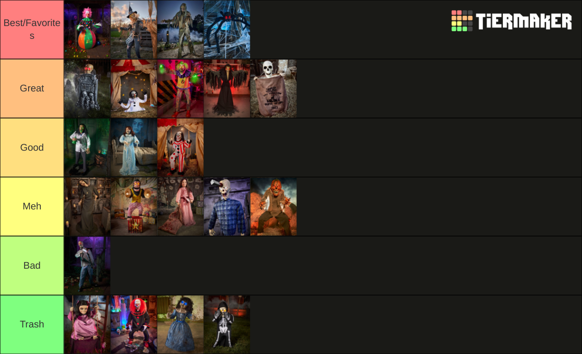 Spirit Halloween 2022 Animatronics! Tier List (Community Rankings ...