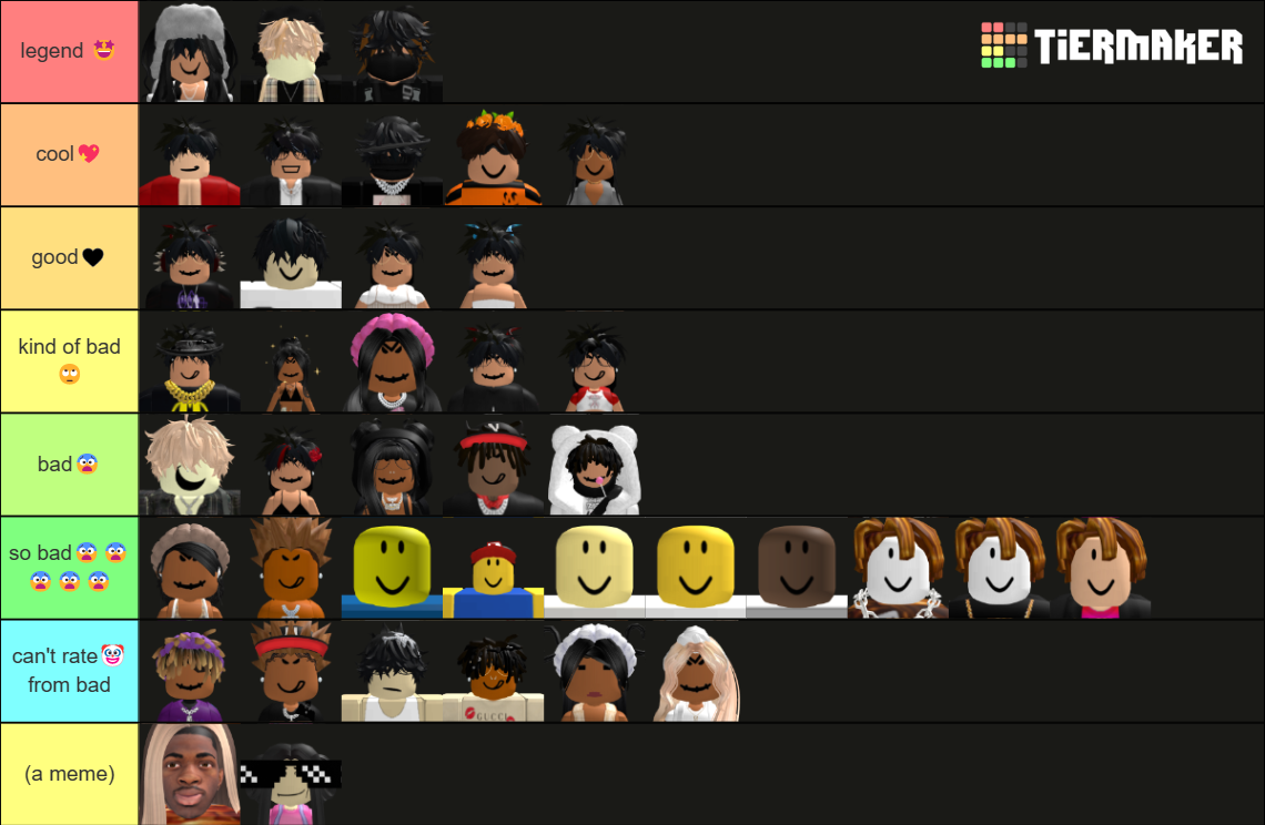 rate-roblox-avatar-tier-list-community-rankings-tiermaker