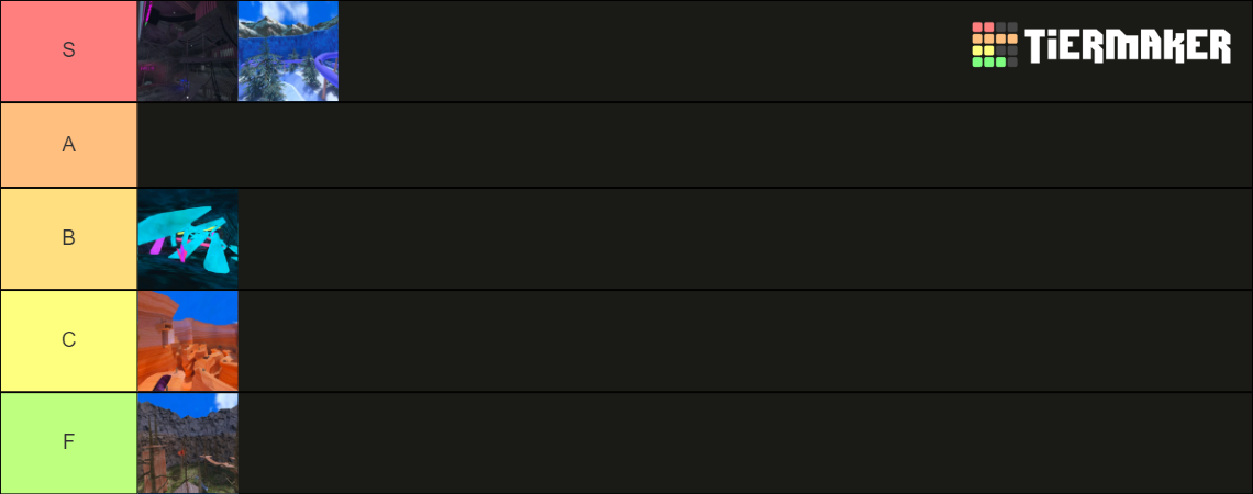 Gorilla Tag Maps Tier List (Community Rankings) - TierMaker