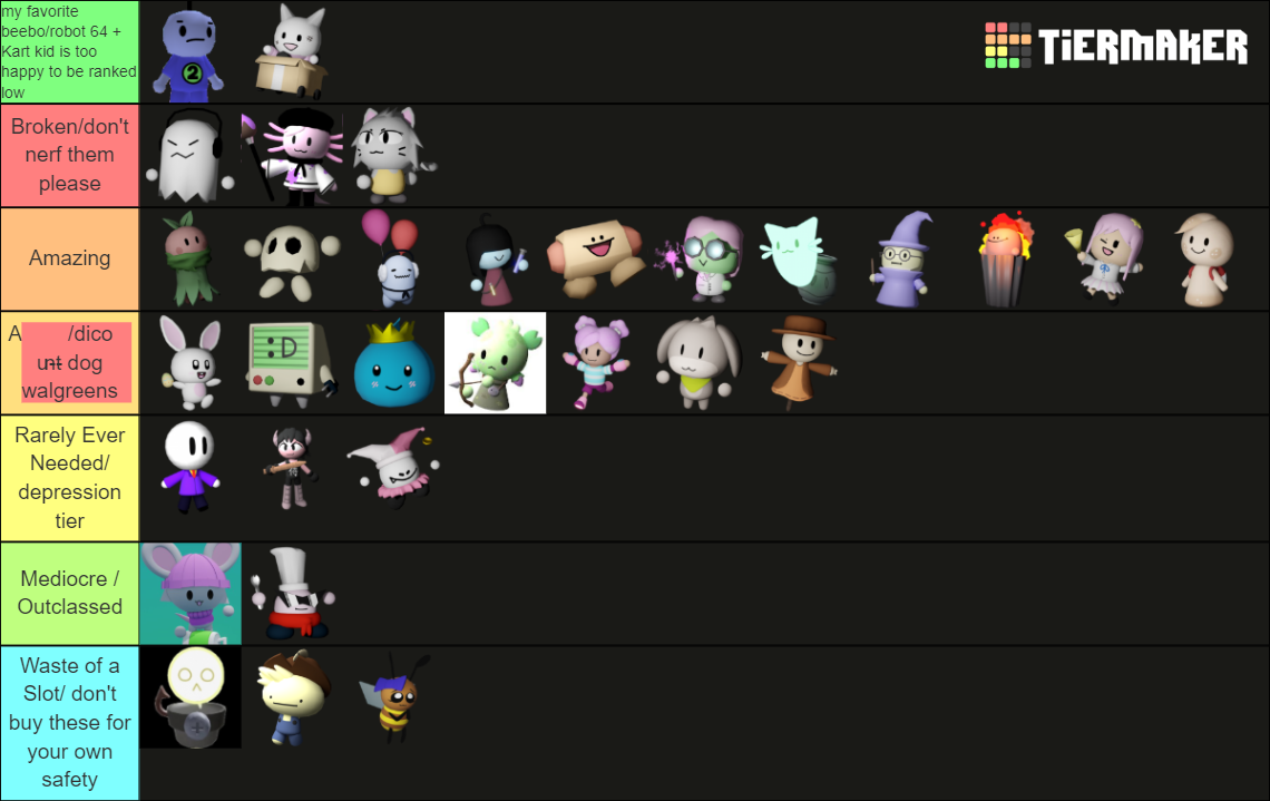 Tower Heroes Lure 2022 Tier List (Community Rankings) - TierMaker