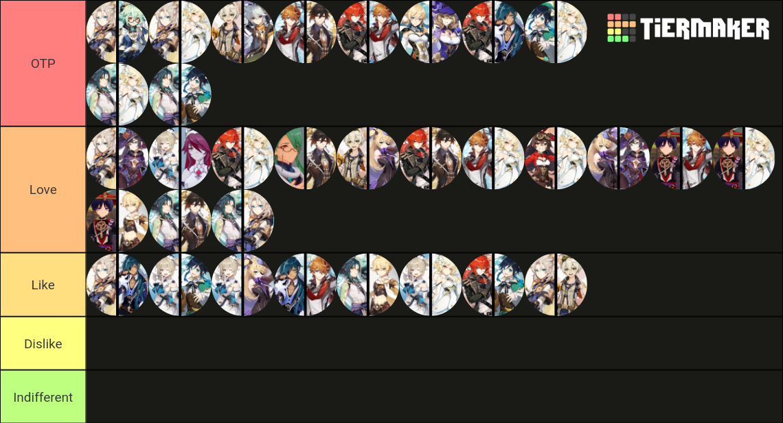 Genshin Impact Mega Ships Tier List (Community Rankings) - TierMaker