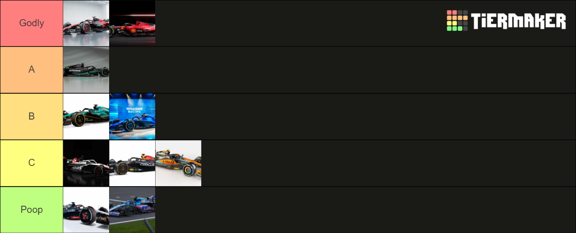 f1-2023-livery-tier-list-community-rankings-tiermaker