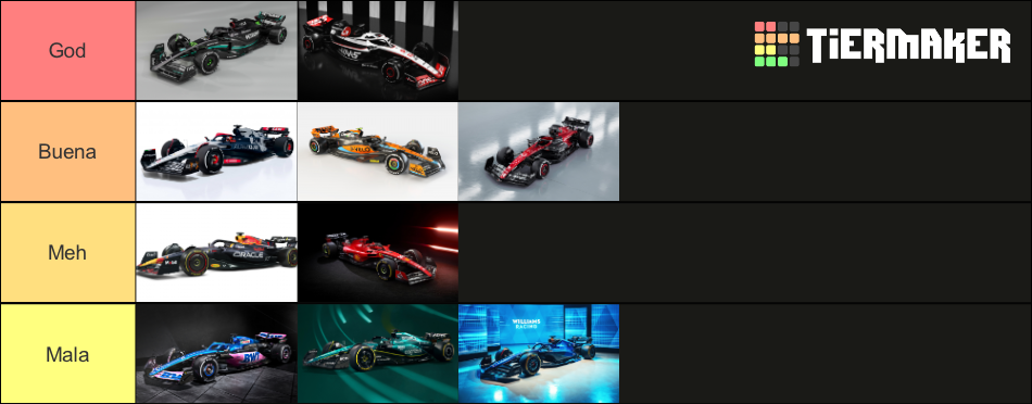 F1 2023 Livery Tier List Community Rankings Tiermaker 2090