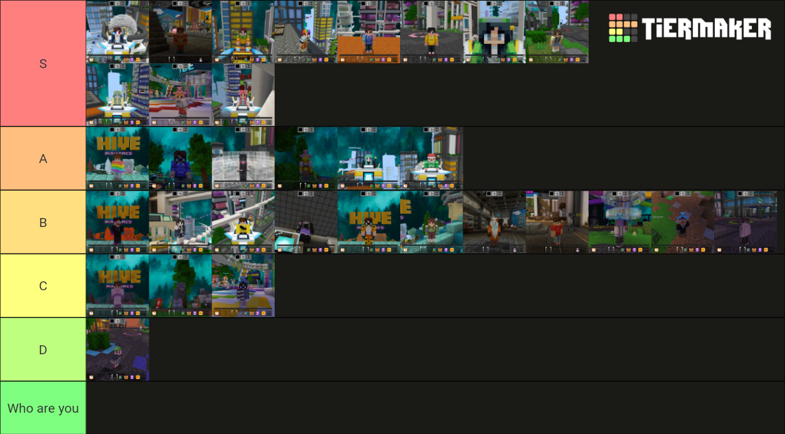 Hive staff Tier List (Community Rankings) - TierMaker