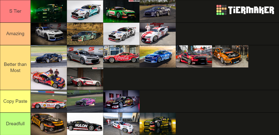 supercars-livery-tier-list-community-rankings-tiermaker