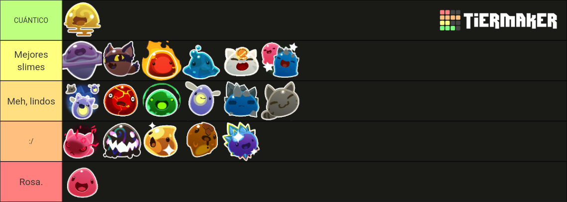 Slime Rancher Slimes Tier List (community Rankings) - Tiermaker