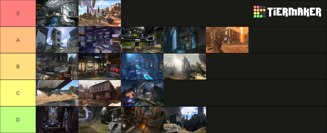 Halo Infinite All Maps Tier List Community Rankings Tiermaker