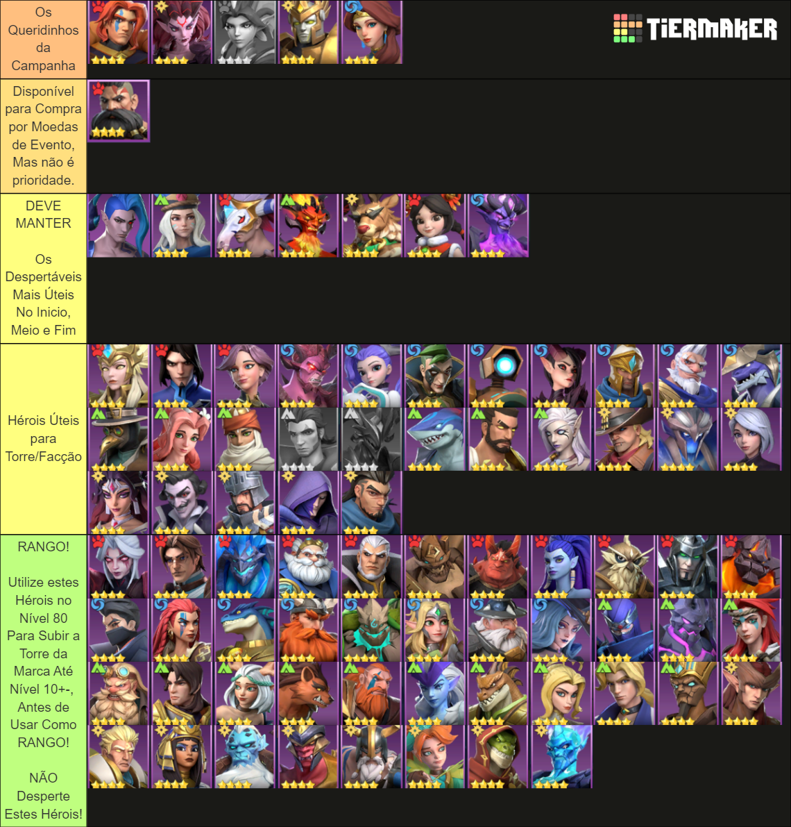 Infinite Magicraid - Épicos Setembro/2023 Tier List (Community Rankings ...