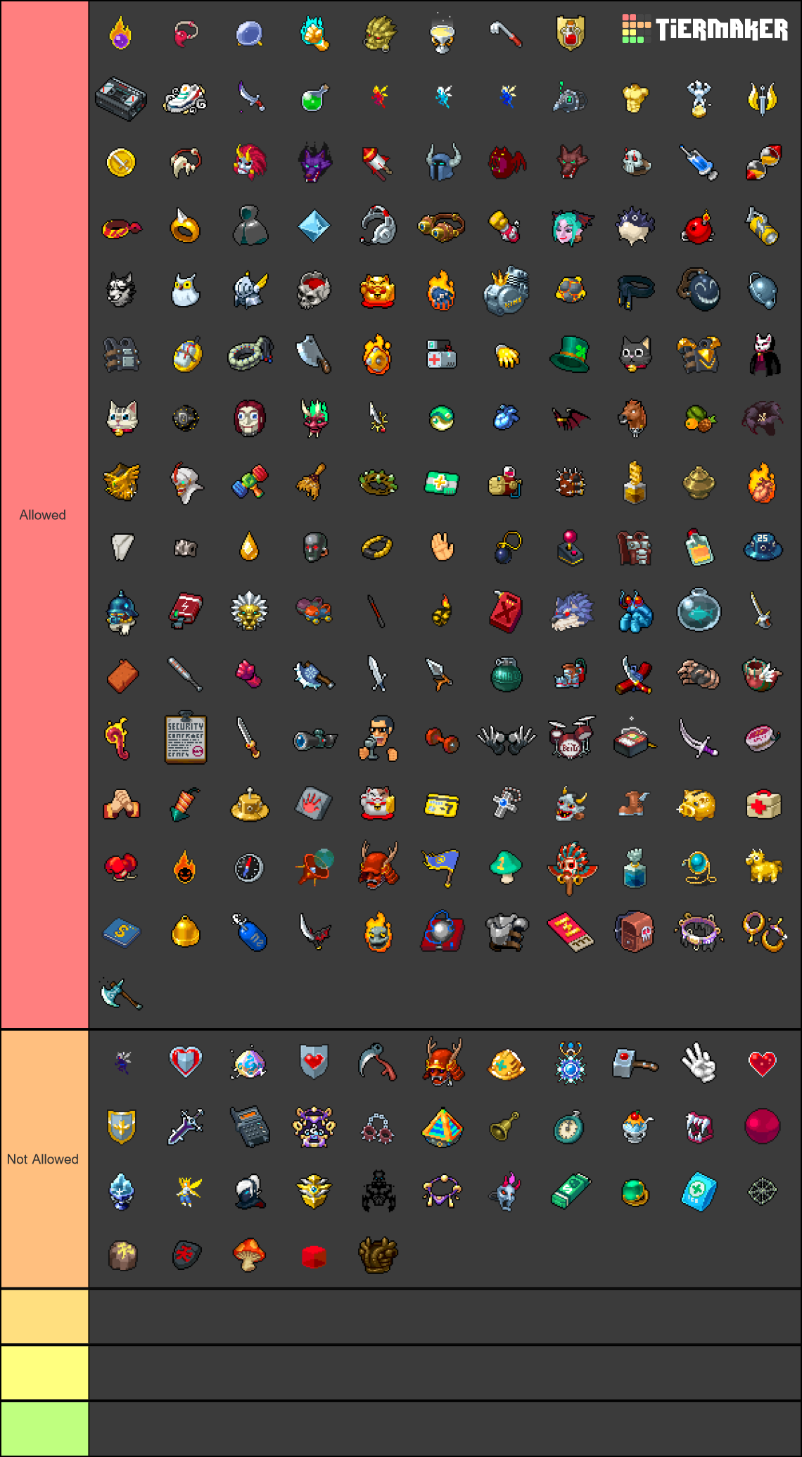 Otherworld Legends Items v1.16.2 Tier List (Community Rankings) - TierMaker
