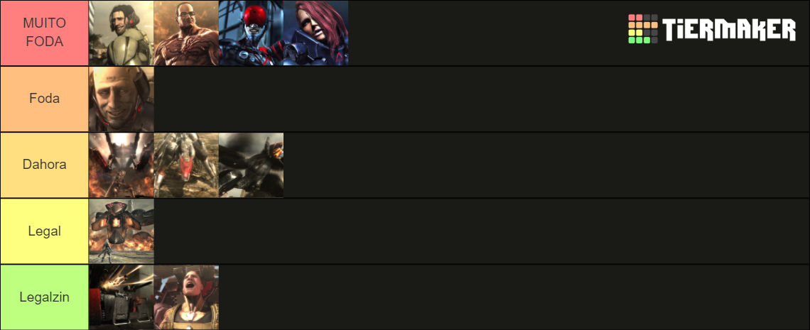 MGR Bosses Tier List (Community Rankings) - TierMaker