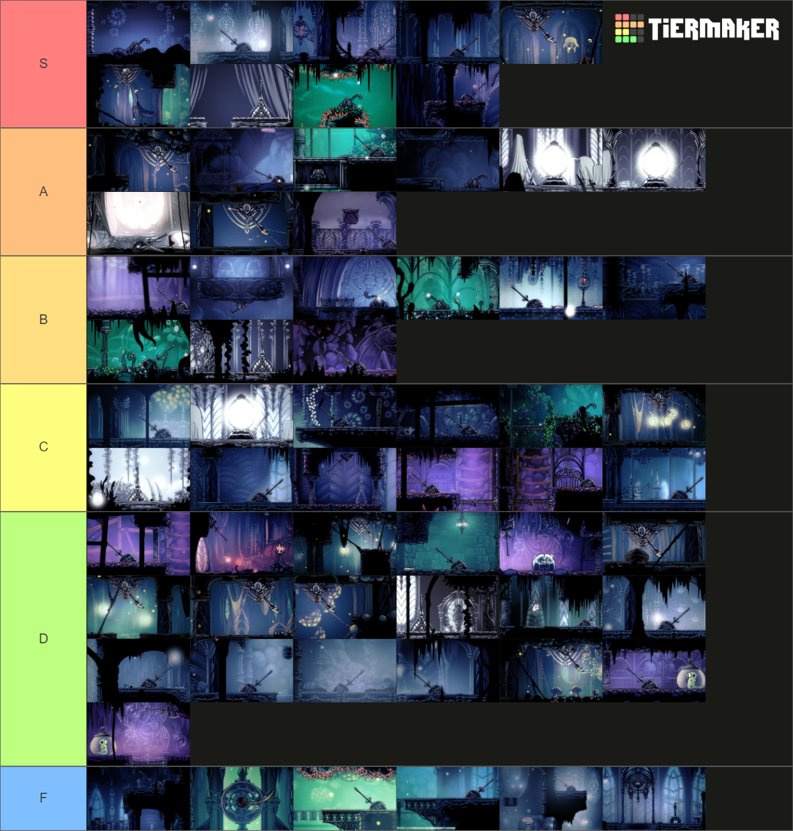 Hollow Knight Lever Tier List Rankings) TierMaker