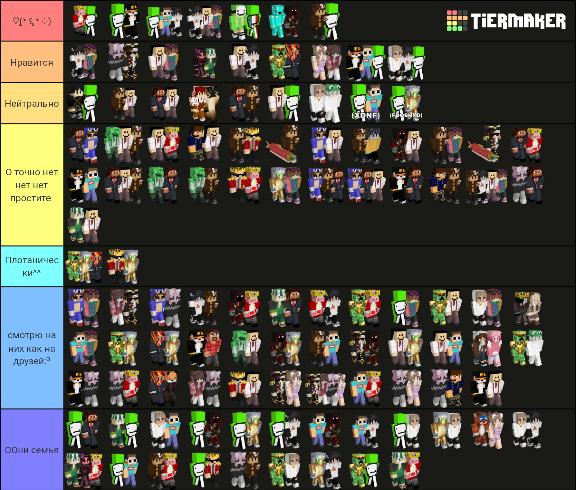 Ultimate Dream SMP Ships Tier List (Community Rankings) - TierMaker