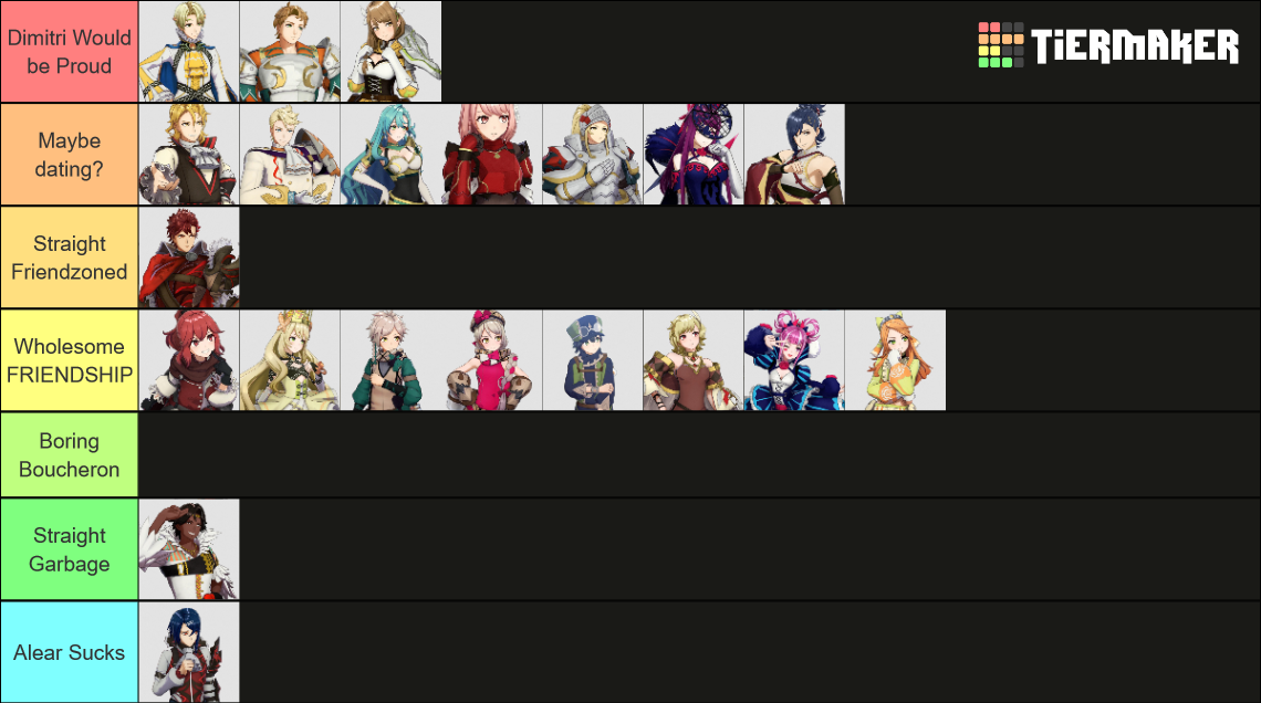 Fire Emblem Engage Ranking All SRank Supports! Tier List