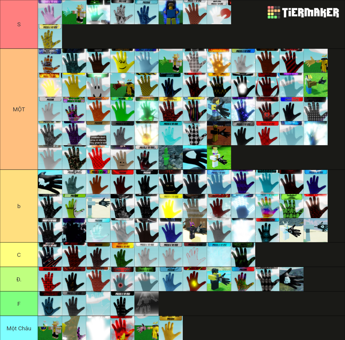 Slap Battle (new Update All Glove) Tier List (community Rankings 