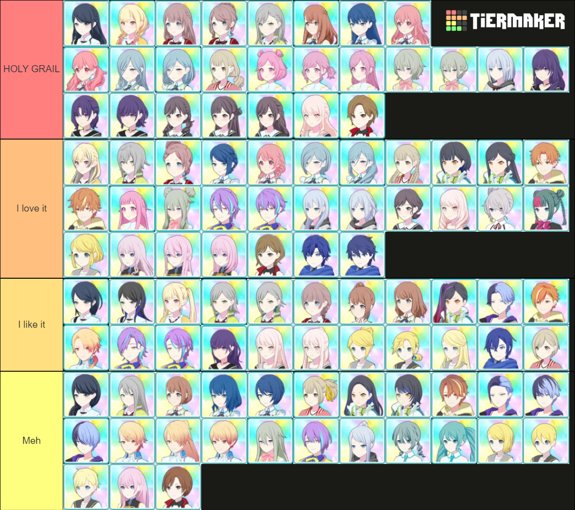 Project Sekai Hairstyle Tierlist Tier List Community Rankings Tiermaker 3913