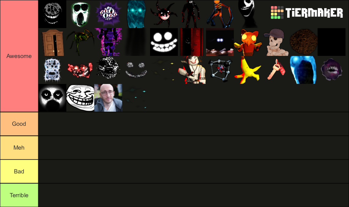 Every DOORS Entities Tier List Rankings) TierMaker