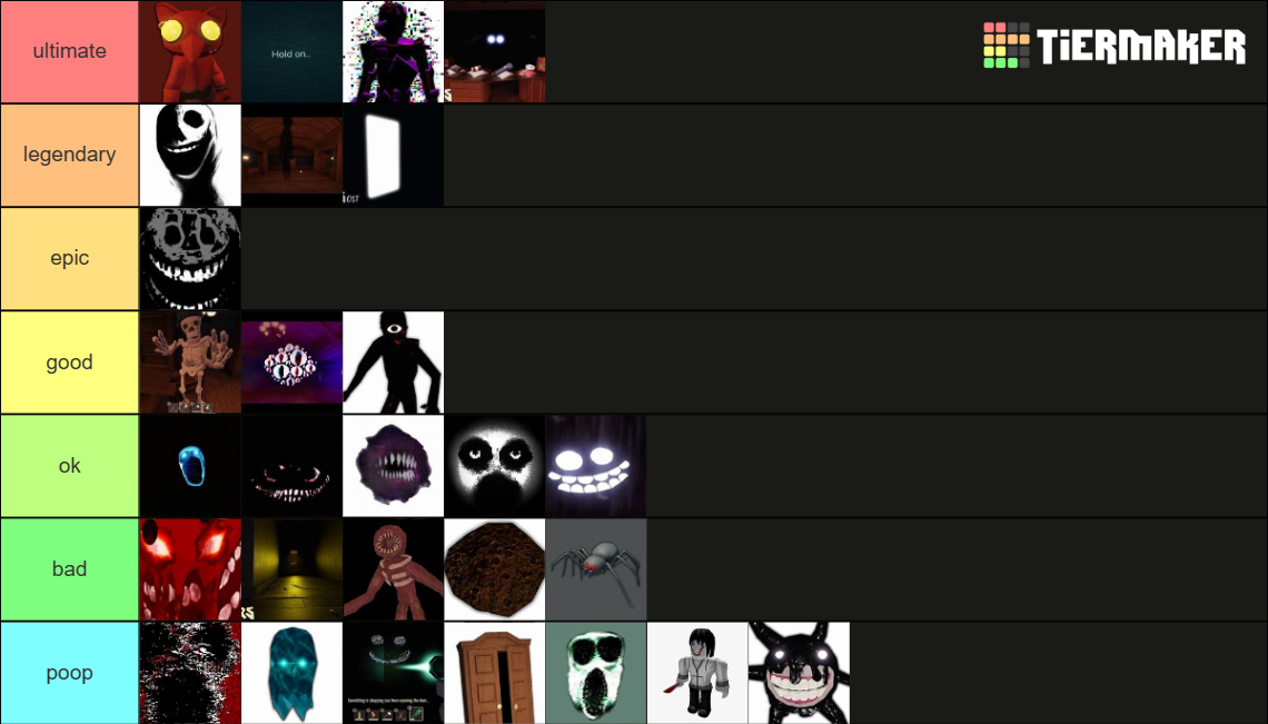 Doors Entities Tier List (Community Rankings) - TierMaker