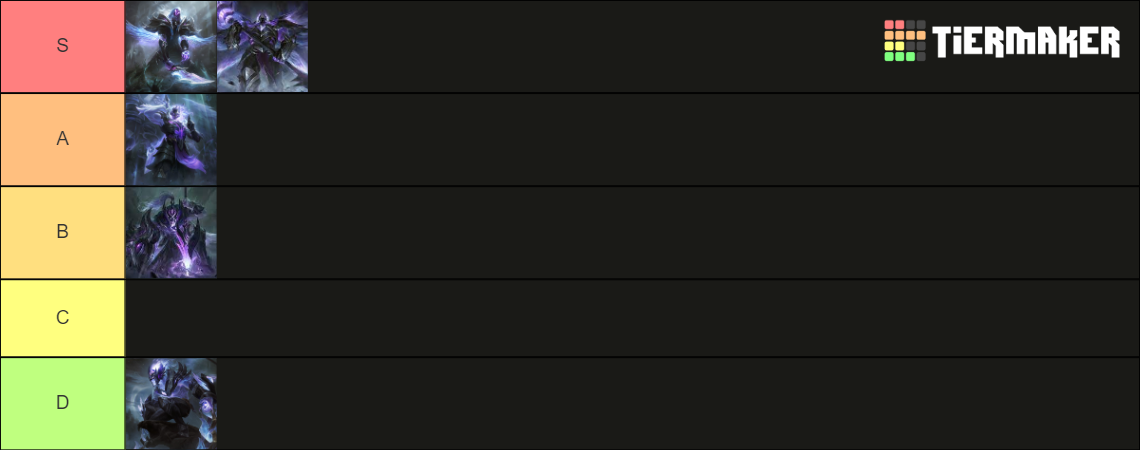 Ashen Skins Tier List Community Rankings Tiermaker