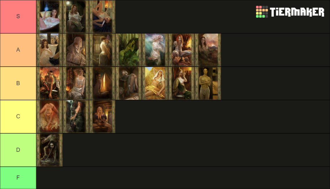 Witcher 1 Romance cards Tier List Rankings) TierMaker