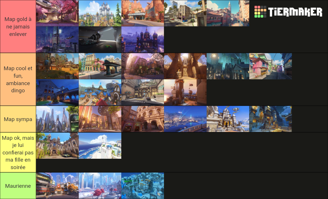 OW2 Maps (With Antarctic Peninsula) Tier List (Community Rankings ...
