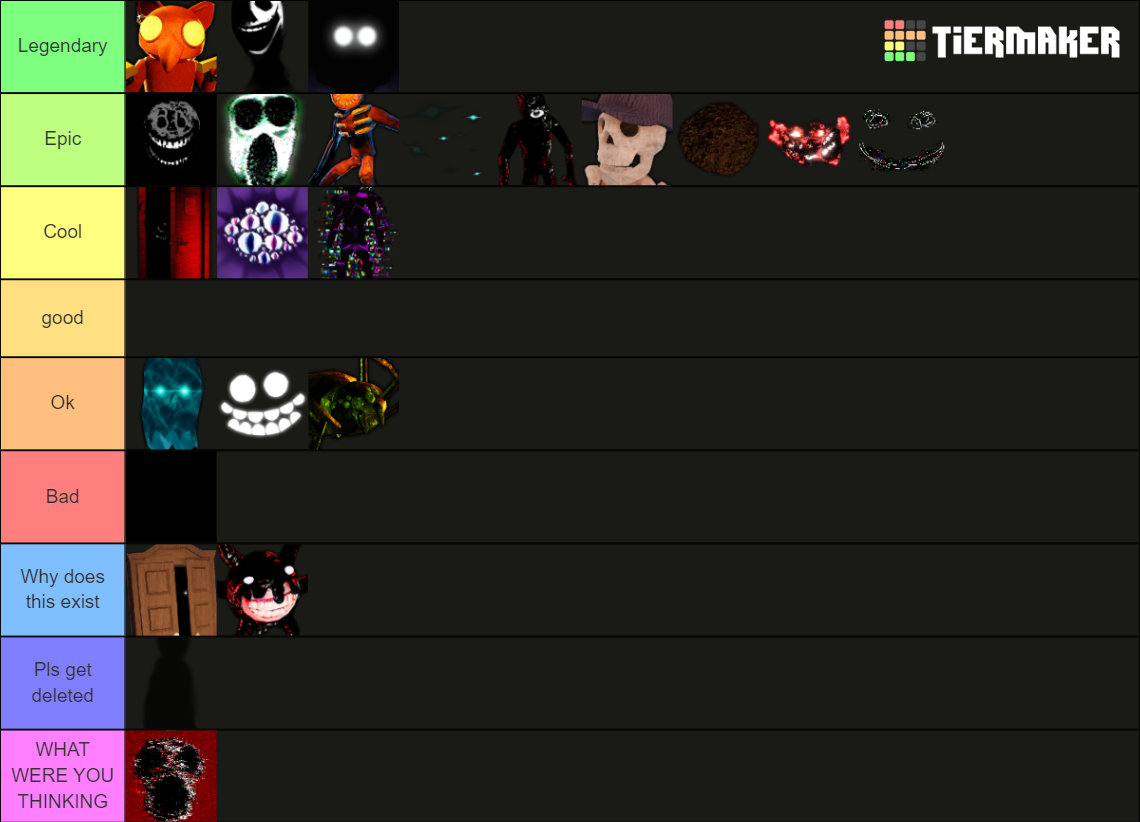 Doors Entities Tier List (Community Rankings) - TierMaker