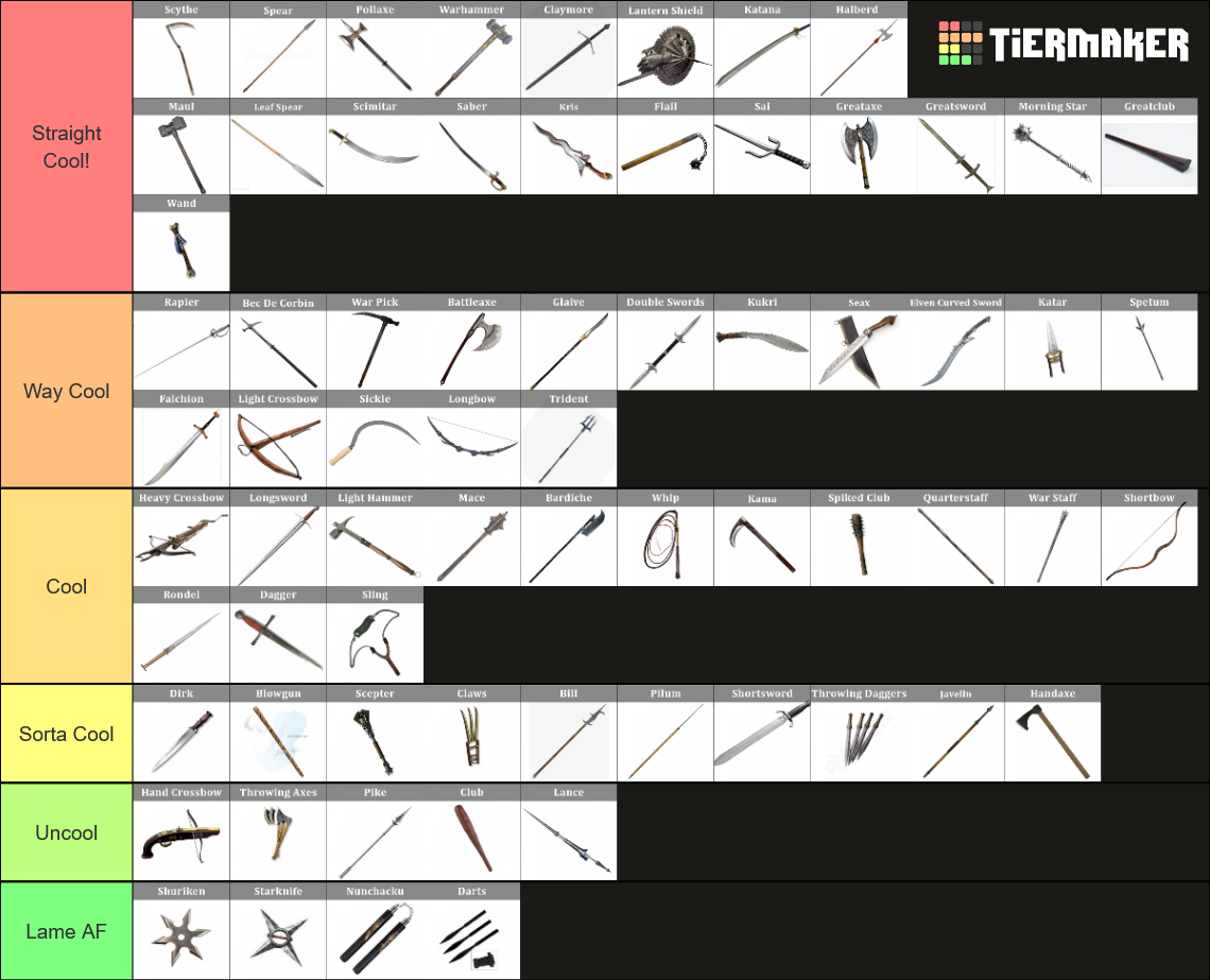 medieval-fantasy-weapons-based-on-straight-coolness-69-tier-list