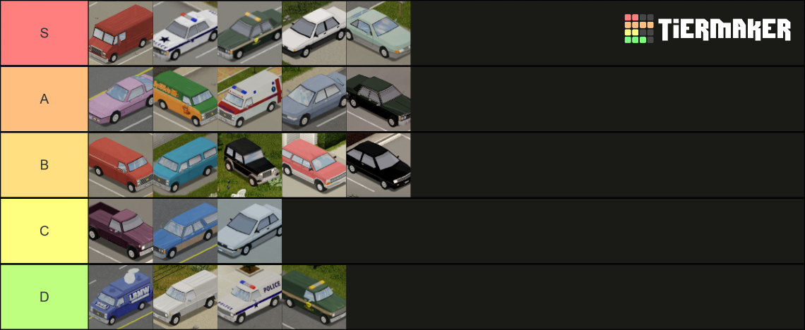 list of vehicles project zomboid