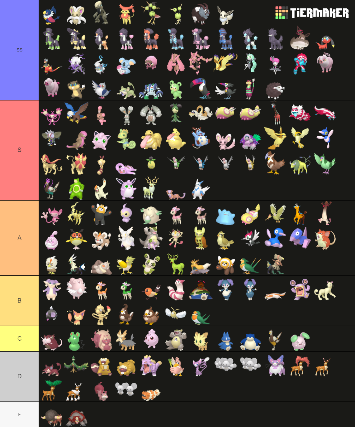 all-shiny-normal-type-pokemon-gen-1-gen-9-may-2023-tier-list