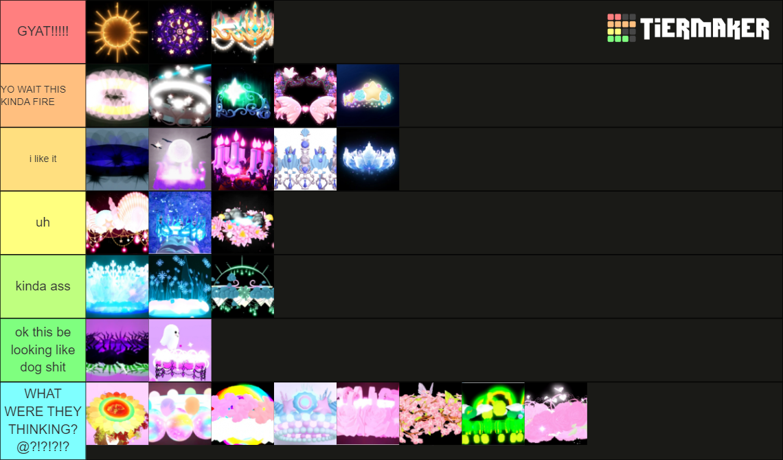 😇royale High Halos😇 Tier List Community Rankings Tiermaker