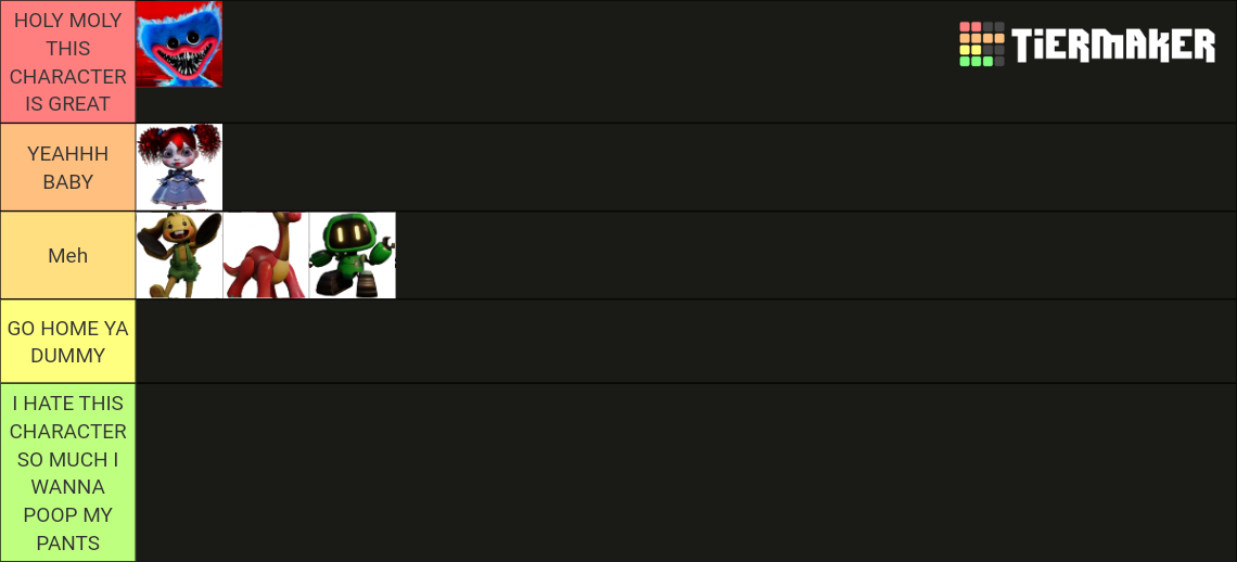 poppy-playtime-tier-list-community-rankings-tiermaker