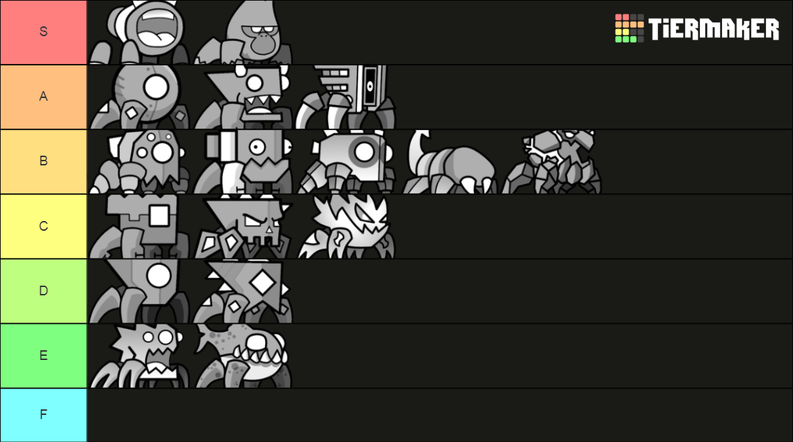 Geometry Dash Spiders Tier List (Community Rankings) - TierMaker