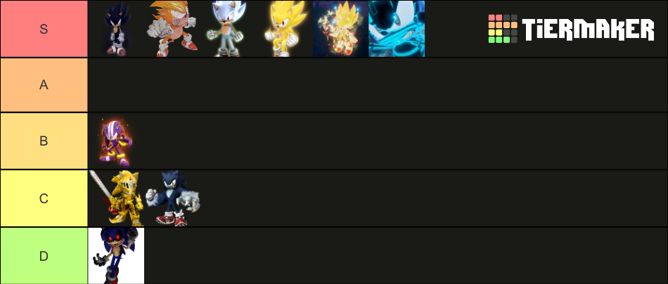sonic-forms-tier-list-community-rankings-tiermaker