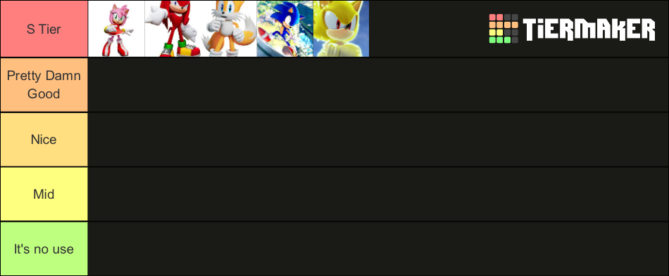 Sonic Frontiers Characters Tier List Community Rankings TierMaker the-spriters-resource-full-sheet-view-sonic-runners-character