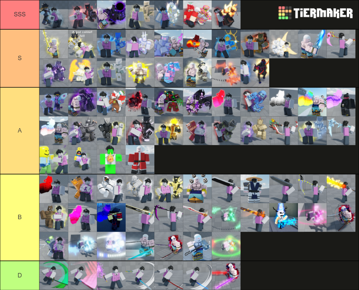 AUT SKINS Tier List (Community Rankings) - TierMaker