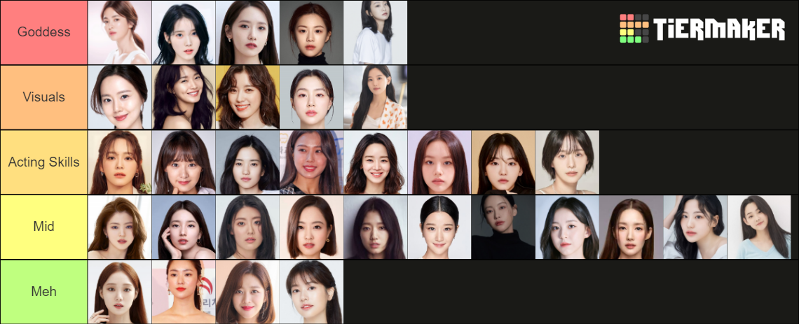 Korean Actress Tier List Community Rankings TierMaker korean-actress-tier-list-community-rankings-tiermaker
