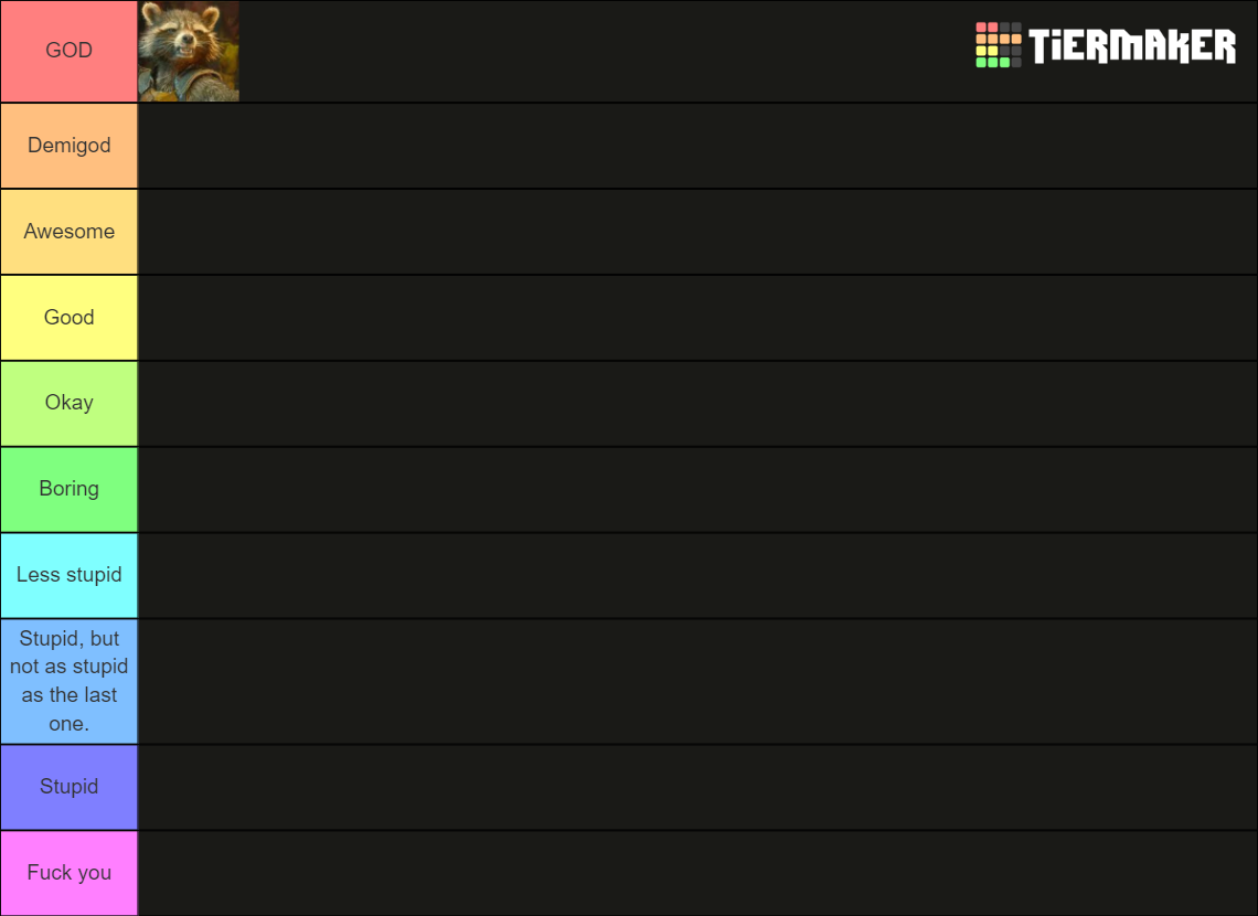 marvel dc characters tier list