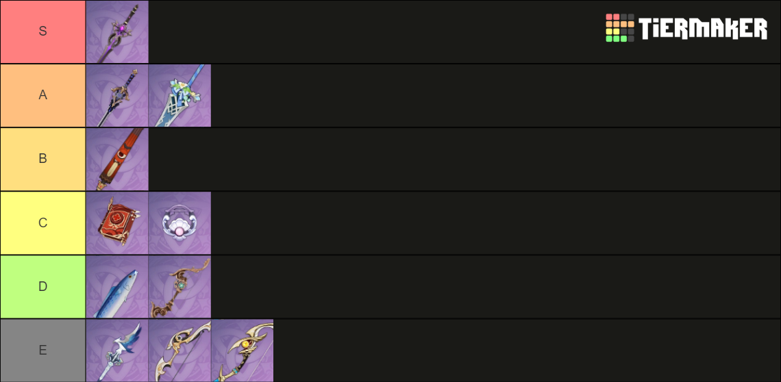 all free event weapons genshin impact