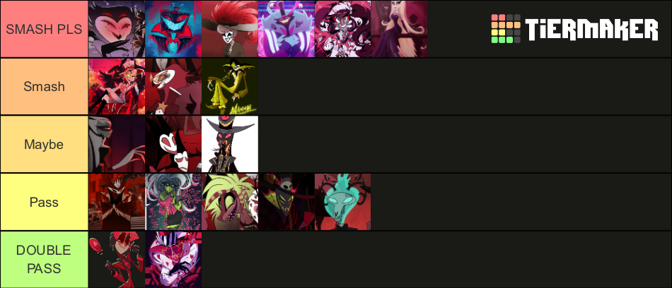 Hazbin Hotel /Helluva Boss Overlords Tier List (Community Rankings ...