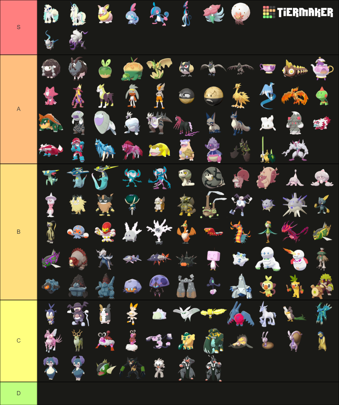 gen 8 shiny pokemon go